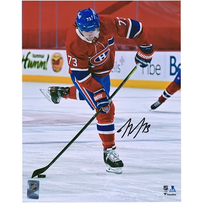 Tyler Toffoli Montreal Canadiens Autographed 11" x 14" Photo