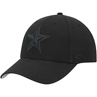 Men's '47 Black Dallas Cowboys Tonal MVP Adjustable Hat