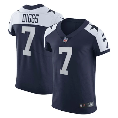 Men's Nike Trevon Diggs Navy Dallas Cowboys Alternate Vapor Elite Jersey