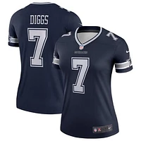 Women's Nike Trevon Diggs  Navy Dallas Cowboys Legend Player Performance Top