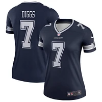 Women's Nike Trevon Diggs  Navy Dallas Cowboys Legend Player Performance Top