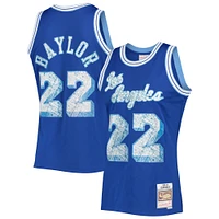 Men's Mitchell & Ness Elgin Baylor Royal Los Angeles Lakers 1996/97 Hardwood Classics NBA 75th Anniversary Diamond Swingman Jersey