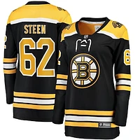 Women's Fanatics Oskar Steen Black Boston Bruins Home Breakaway Player Jersey