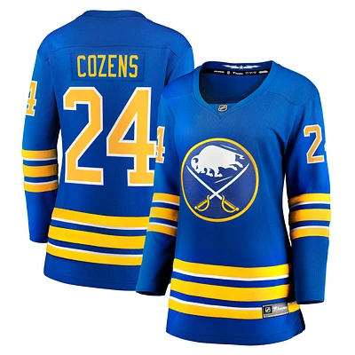 Women's Fanatics Dylan Cozens Royal Buffalo Sabres Home Breakaway Player Jersey