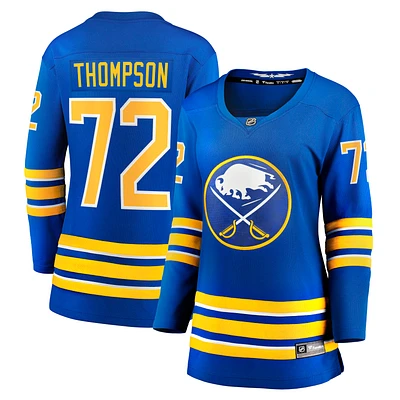 Women's Fanatics Tage Thompson Royal Buffalo Sabres Home Breakaway Player Jersey