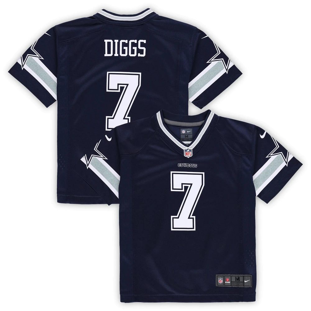 Preschool Nike Trevon Diggs Navy Dallas Cowboys Game Jersey