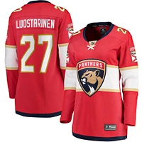 Women's Fanatics Eetu Luostarinen Red Florida Panthers Home Breakaway Player Jersey