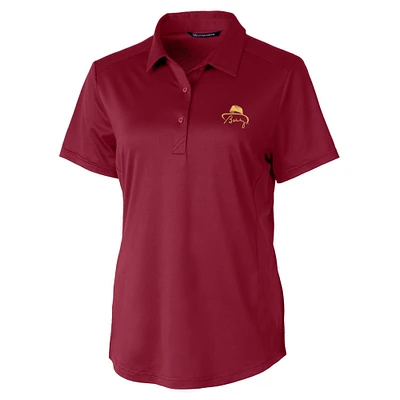 Women's Cutter & Buck Garnet Florida State Seminoles Bobby Bowden Prospect Polo