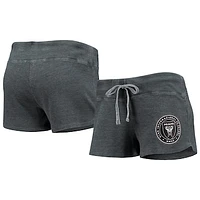 Women's Concepts Sport Charcoal Inter Miami CF Resurgence Shorts