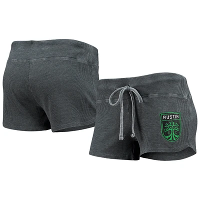 Women's Concepts Sport Charcoal Austin FC Resurgence Shorts