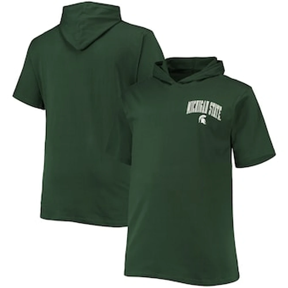 Men's Green Michigan State Spartans Big & Tall Team Hoodie T-Shirt