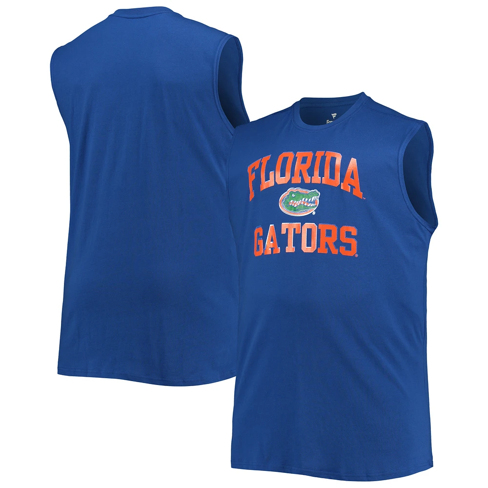 Men's Florida Gators Royal Big & Tall Team Muscle Tank Top