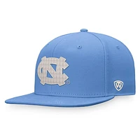 Men's Top of the World Carolina Blue North Carolina Tar Heels Honor Snapback Hat