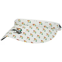 Men's Imperial White Bay Hill Allover Umbrella Visor