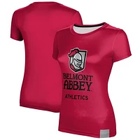 Women's Crimson Belmont Abbey Crusaders Athletics T-Shirt