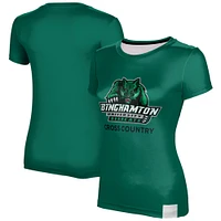 Women's Green Binghamton Bearcats Cross Country T-Shirt