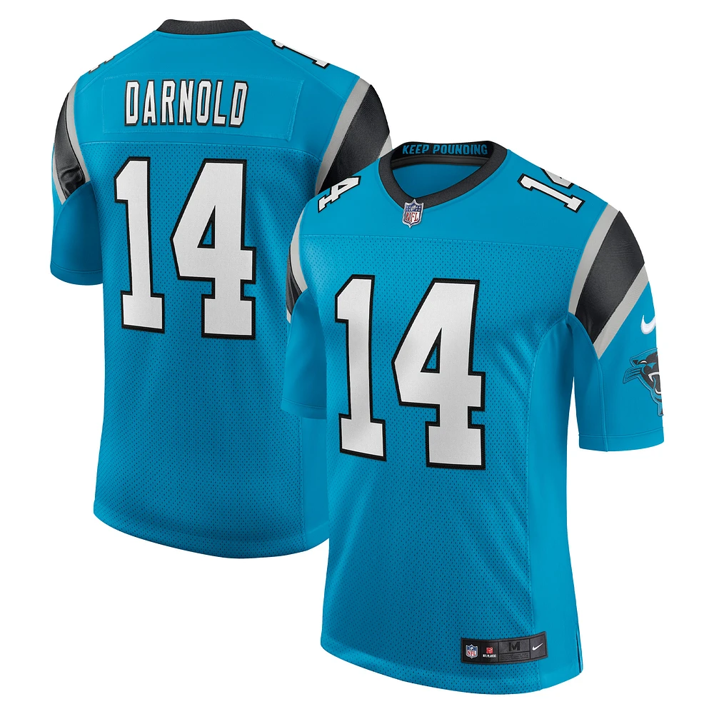 Men's Nike Sam Darnold Carolina Panthers Vapor Limited Jersey