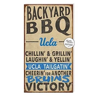 Brown UCLA Bruins 11'' x 20'' Indoor/Outdoor BBQ Sign