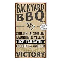 Brown UCF Knights 11'' x 20'' Indoor/Outdoor BBQ Sign