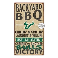 Brown South Florida Bulls 11'' x 20'' Indoor/Outdoor BBQ Sign