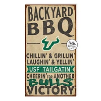Brown South Florida Bulls 11'' x 20'' Indoor/Outdoor BBQ Sign
