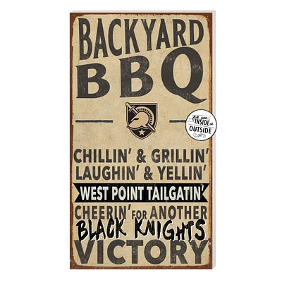 Brown Army Black Knights 11'' x 20'' Indoor/Outdoor BBQ Sign