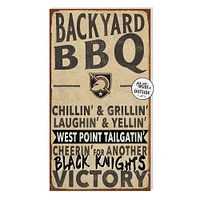 Brown Army Black Knights 11'' x 20'' Indoor/Outdoor BBQ Sign