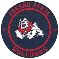 Fresno State Bulldogs 20'' x 20'' Indoor/Outdoor Circle Sign