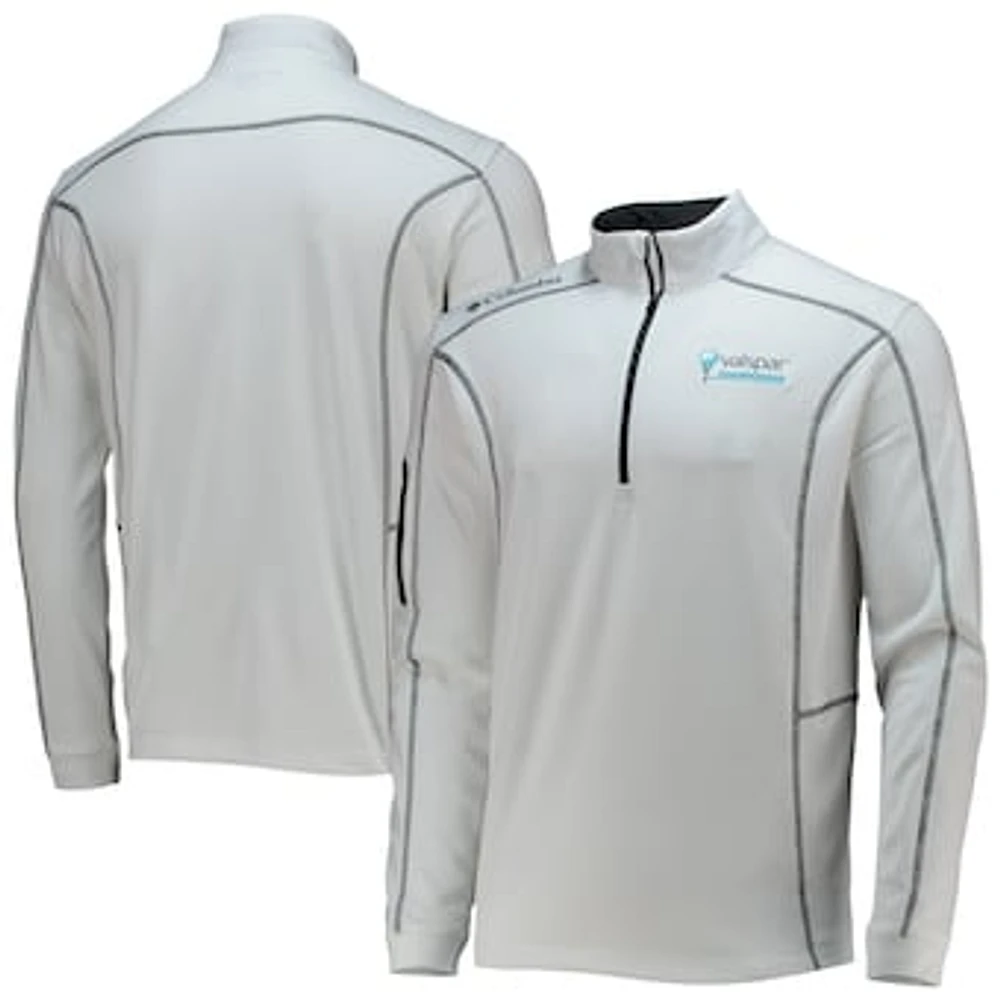 Men's Columbia White Valspar Championship Shotgun Omni-Wick Quarter-Zip Top