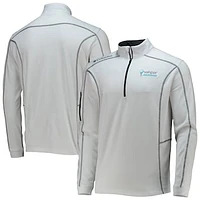 Men's Columbia White Valspar Championship Shotgun Omni-Wick Quarter-Zip Top