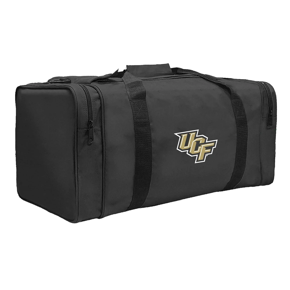 Black UCF Knights Gear Pack Square Duffel Bag