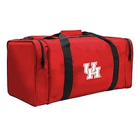 Red Houston Cougars Gear Pack Square Duffel Bag