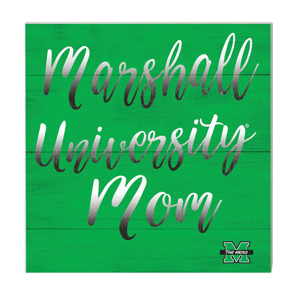 Marshall Thundering Herd 10'' x 10'' Mom Plaque