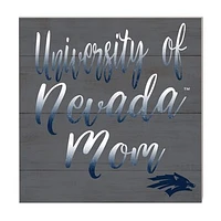 Nevada Wolf Pack 10'' x 10'' Mom Plaque