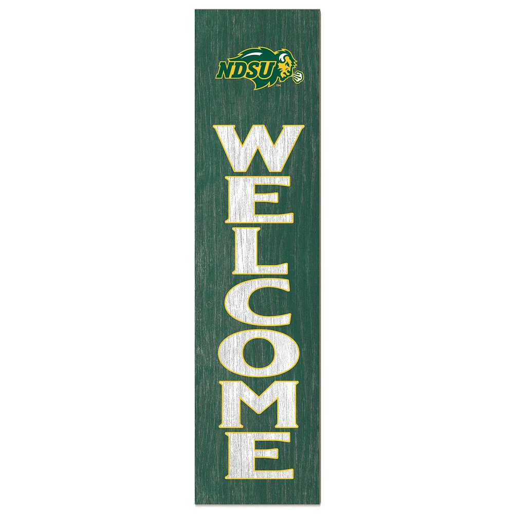 NDSU Bison 12'' x 48'' Welcome Leaner