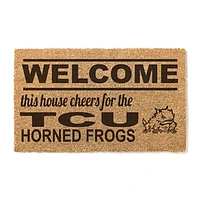 TCU Horned Frogs 18" x 30" Welcome Doormat