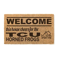 TCU Horned Frogs 18" x 30" Welcome Doormat