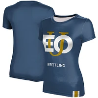 Women's Blue Eastern Oregon Mountaineers Wrestling T-Shirt