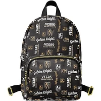 Youth FOCO Black Vegas Golden Knights Repeat Brooklyn Mini Backpack