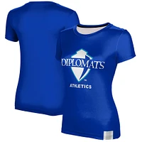 Women's Blue Franklin & Marshall Diplomats Athletics T-Shirt