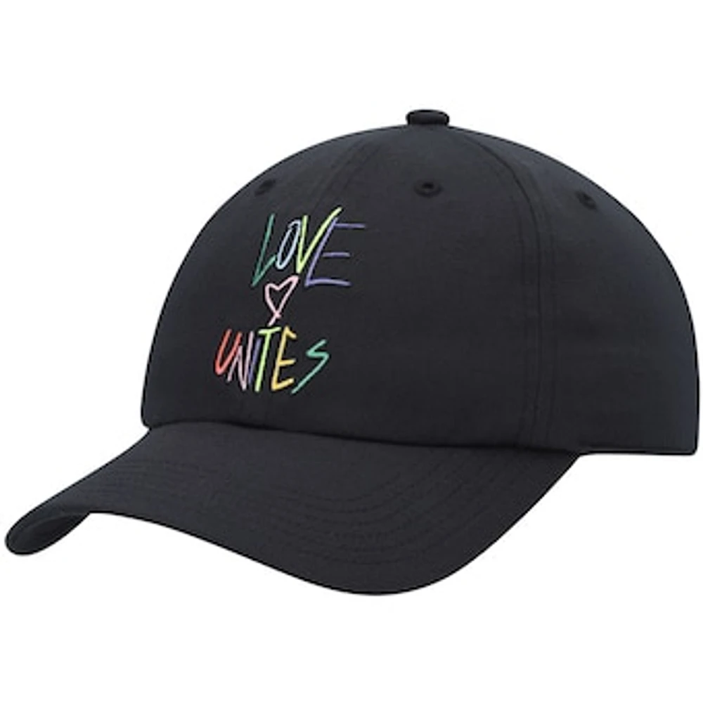 Men's adidas Originals Black Pride Icons Relaxed 2.0 Adjustable Hat