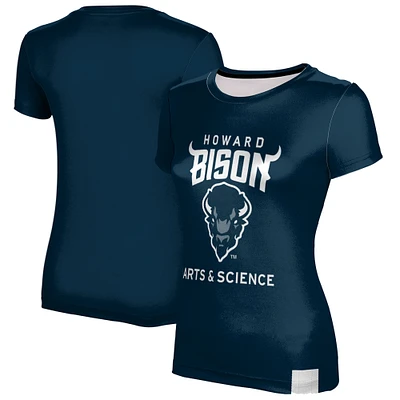 Women's Navy Howard Bison Arts & Science T-Shirt