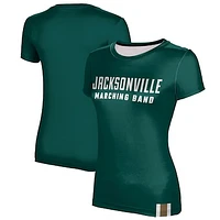 Women's Green JU Dolphins Band T-Shirt
