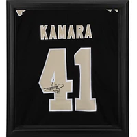 Alvin Kamara New Orleans Saints Autographed Framed Black Nike Limited Jersey Shadowbox