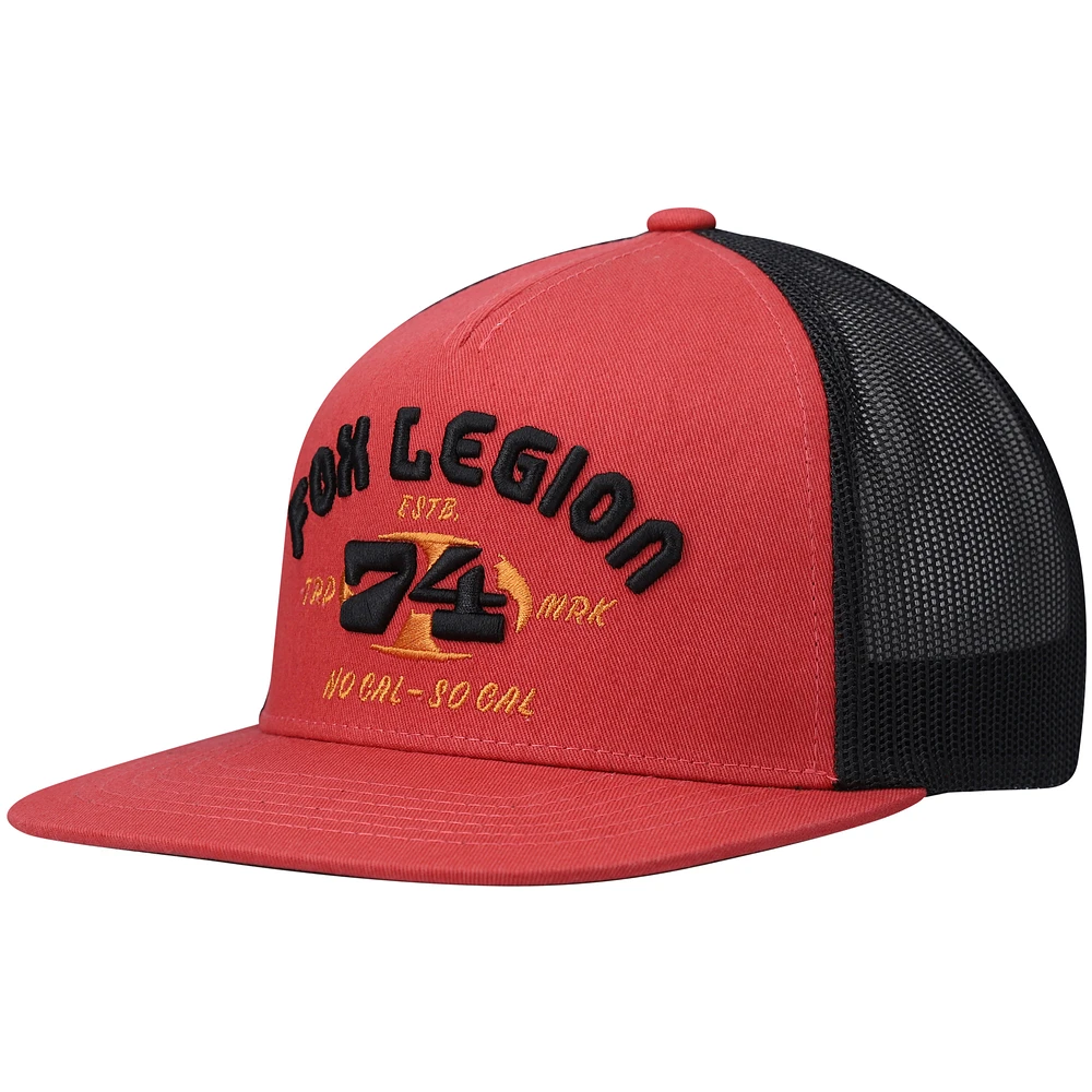 Men's Fox Red At Bay Trucker Snapback Hat