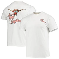 Men's White Texas Longhorns Mascot Bandana T-Shirt