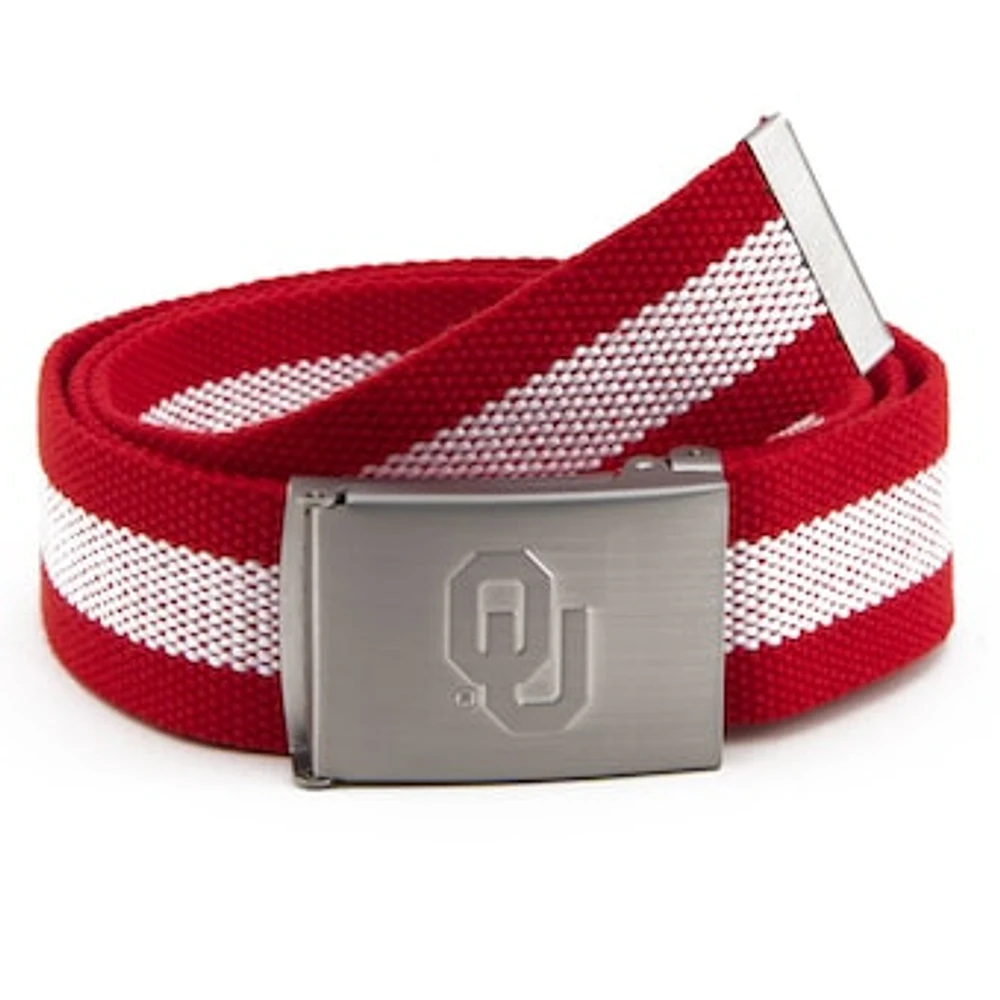 Oklahoma Sooners Fabric Belt