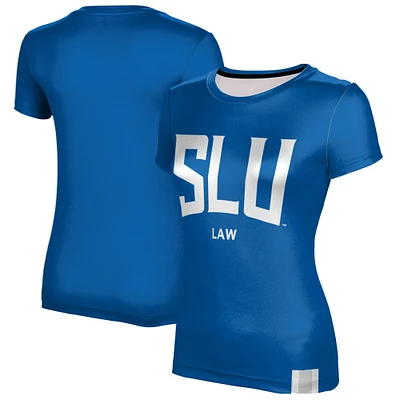 Women's Blue Saint Louis Billikens Law T-Shirt