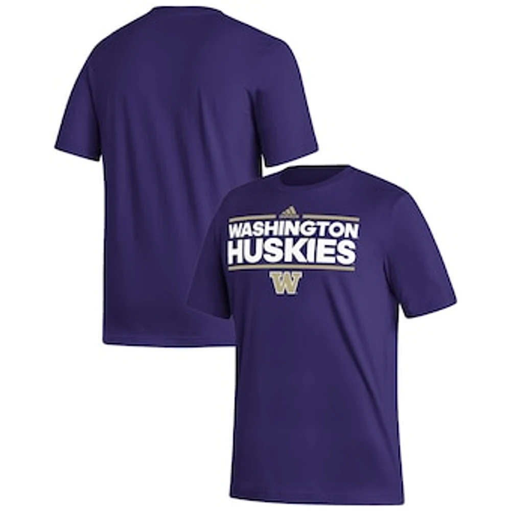 Men's adidas Purple Washington Huskies Dassler Fresh T-Shirt