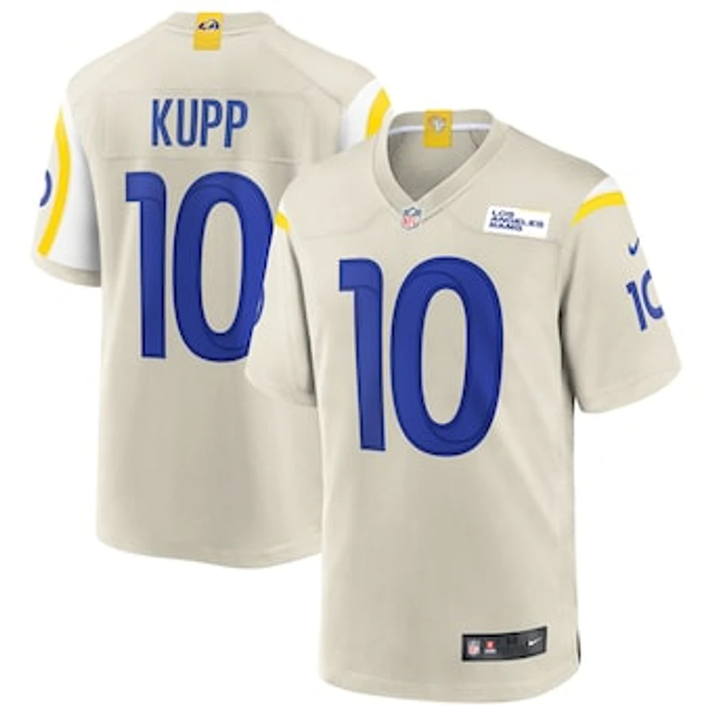 Men's Nike Cooper Kupp Bone Los Angeles Rams Player Game Jersey